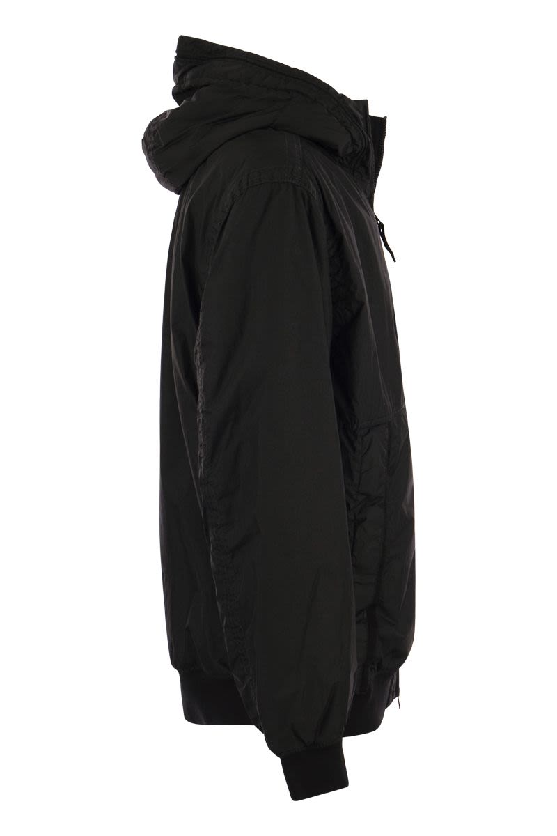 STONE ISLAND Stylish Black Fall Jacket for Men