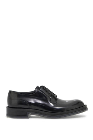 ALEXANDER MCQUEEN The Float Lace-Up Shoes for Men in Black