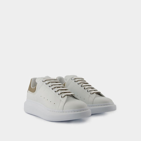 ALEXANDER MCQUEEN Elevated Classic Leather Sneakers
