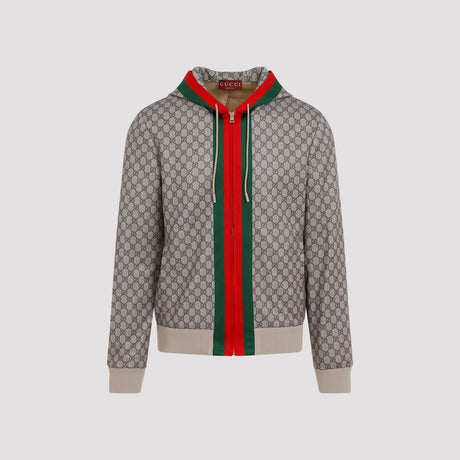 GUCCI Contemporary Full Zip Neutral Jacket