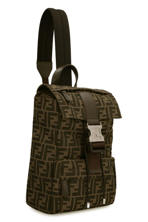 FENDI Luxury Fabric Backpack for Men - Fall/Winter 2024 Collection