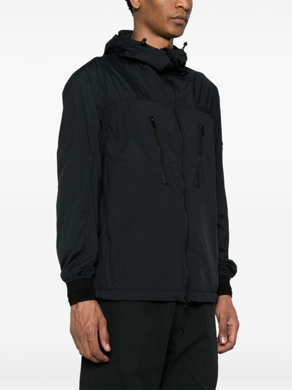 STONE ISLAND Men's Black Packable Jacket for SS24