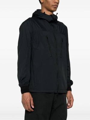 Men's Packable Jacket - Black Polyamide SS24 Outerwear