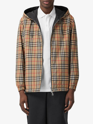 BURBERRY Reversible Vintage Check Jacket for Men - FW23