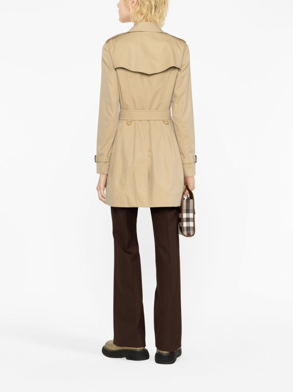 BURBERRY Classy Cotton Trench Jacket for Women in Beige - FW23 Collection