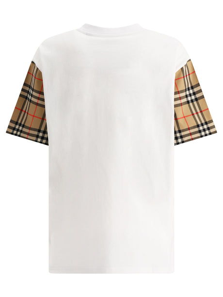BURBERRY Carrick Cotton T-Shirt for Women - SS24 Collection