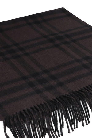 灰格子羊毛围巾 - FW23系列