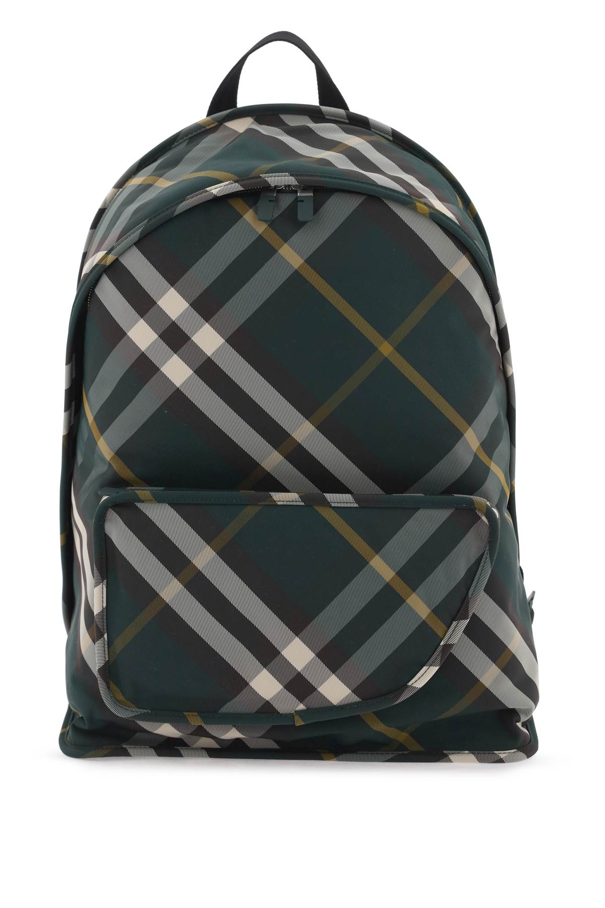 BURBERRY Multicolor Nova Check Nylon Backpack for Men