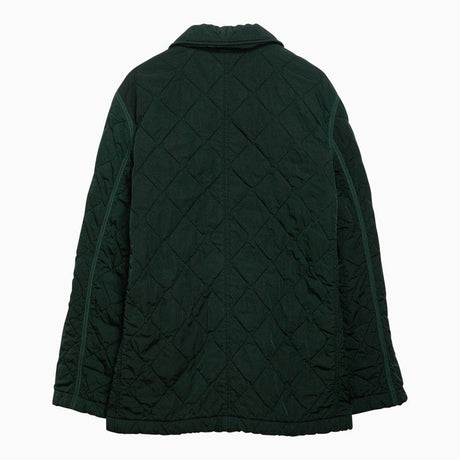 BURBERRY Ivy-Green Quilted Jacket for Women - SS24 Collection