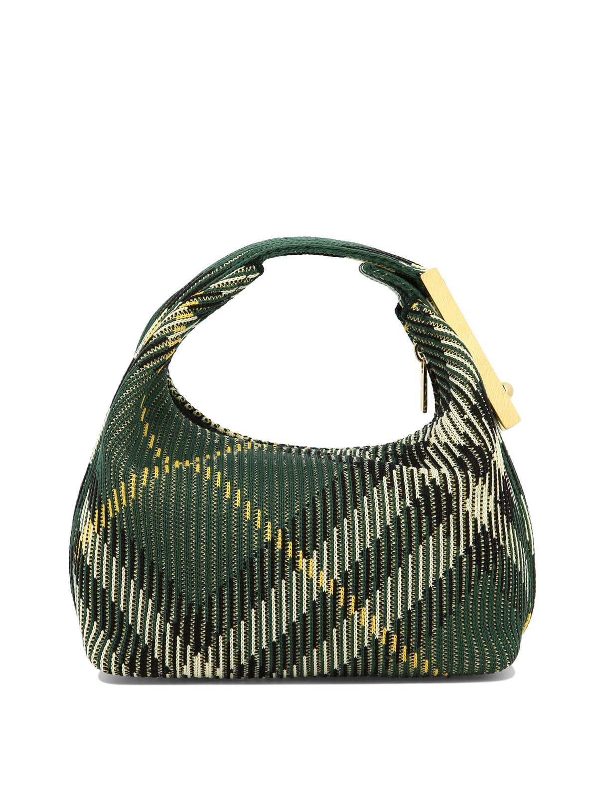 BURBERRY "Mini Peg" Green Crossbody Handbag for Women – Spring/Summer 2024 Collection