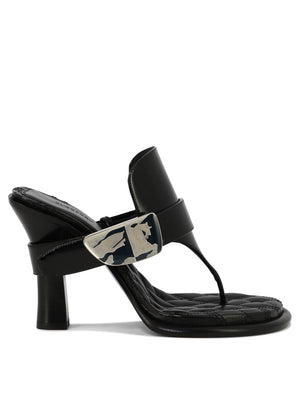 女式黑色海灣涼鞋