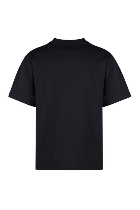 メンズ FW24 ブラックTシャツ