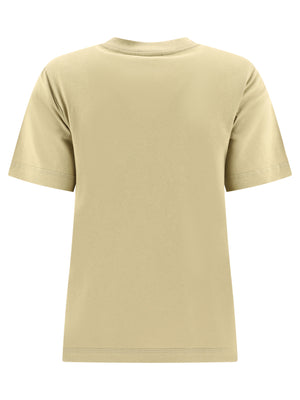 女士休閒棕黃色T恤（FW24）
