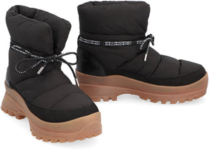 STELLA MCCARTNEY Black Trace Hiking Boots for FW23