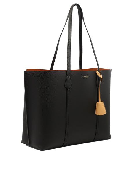TORY BURCH Stylish Black Tote Handbag for Women - SS24 Collection