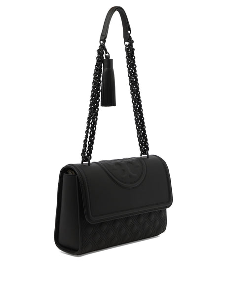 TORY BURCH Convertible Black Shoulder Handbag for Women | SS24 Collection