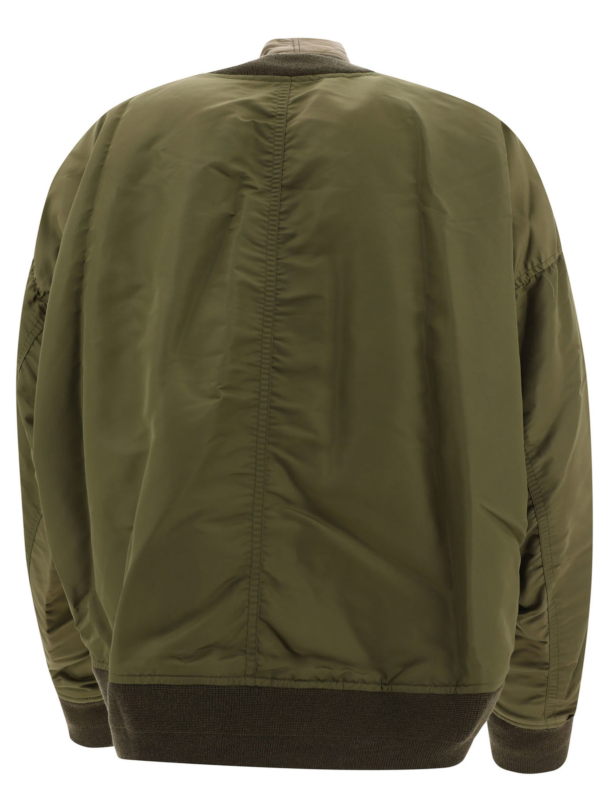 メンズオーバーサイズボンバージャケット - 緑 SS24 A11BL051KHAKI
