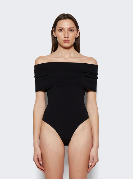 ALAIA 24SS Women's Black Swimsuit for Sizzling Summer Days