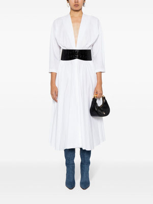ALAIA Striking BLANC Belted Vest for Women - SS24 Collection
