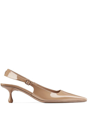 JIMMY CHOO Elegant Biscuit Colored Sandals for Women - SS24