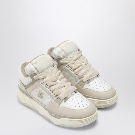 AMIRI Beige & White MA-1 Low-Top Sneakers