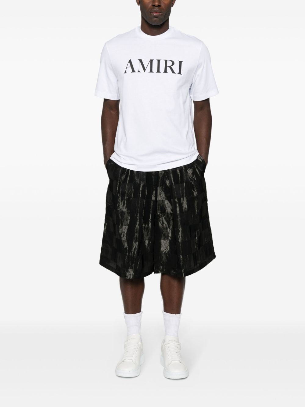 AMIRI White Core Logo Tee for Men - FW24 Collection