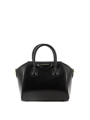GIVENCHY Sophisticated Black Calf Leather Crossbody Bag for Women - SS24