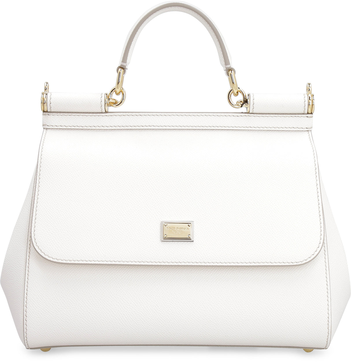 FW23 White Medium Handbag