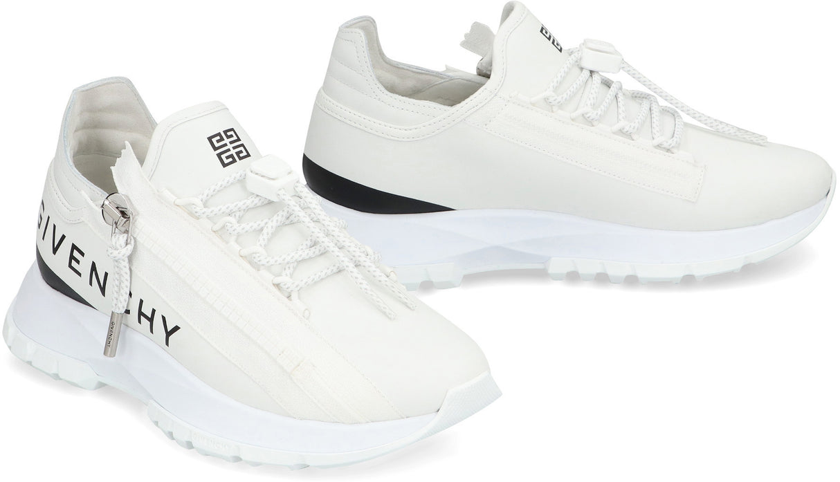 GIVENCHY White Leather Low-Top Sneaker for Women