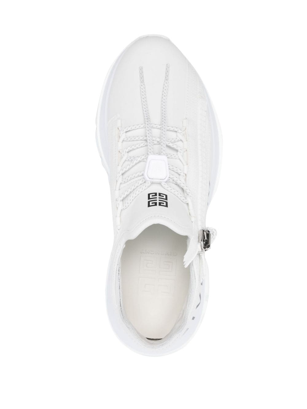 GIVENCHY White Leather Sneakers for Women - SS24 Collection