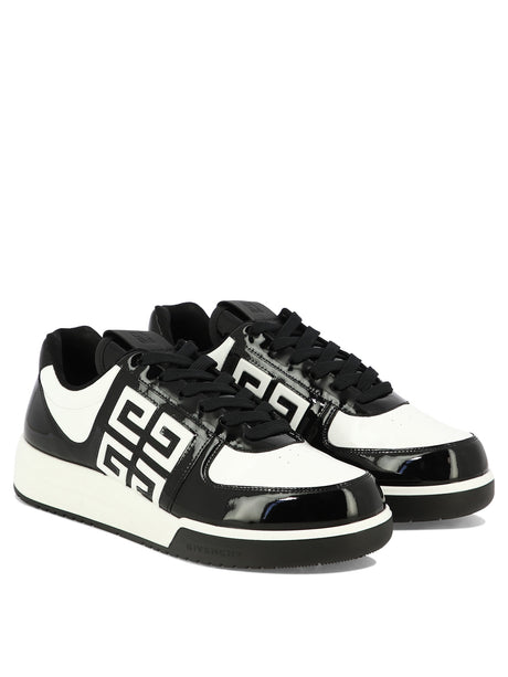 GIVENCHY G4 Elite Sneakers in Black Calf Leather