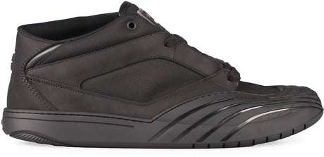 GIVENCHY New Men's Mid-Top Leather Sneakers for SS24
