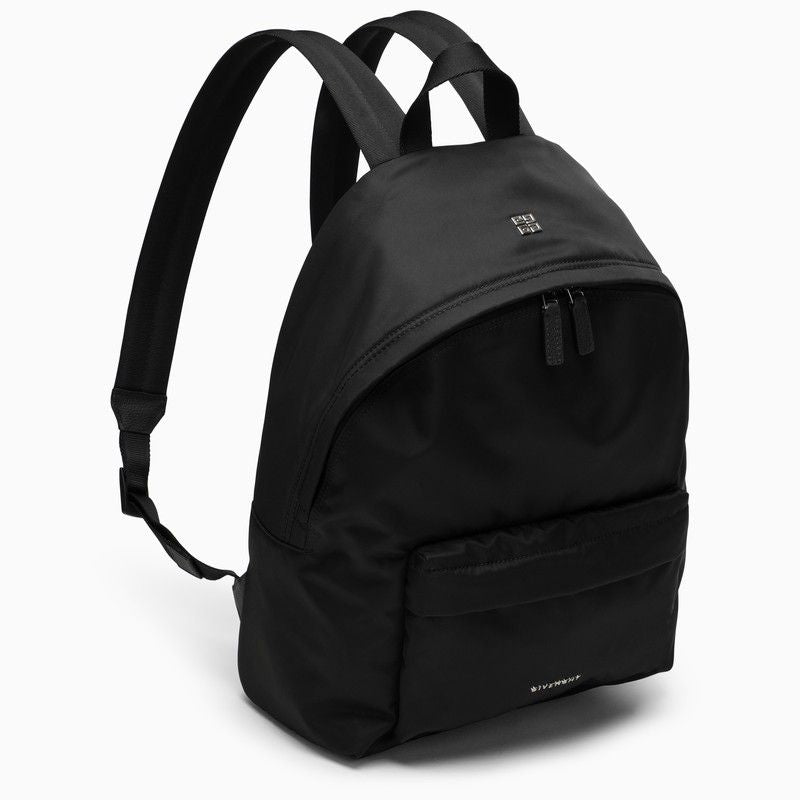 GIVENCHY Men's Essential Black Nylon Backpack for FW24