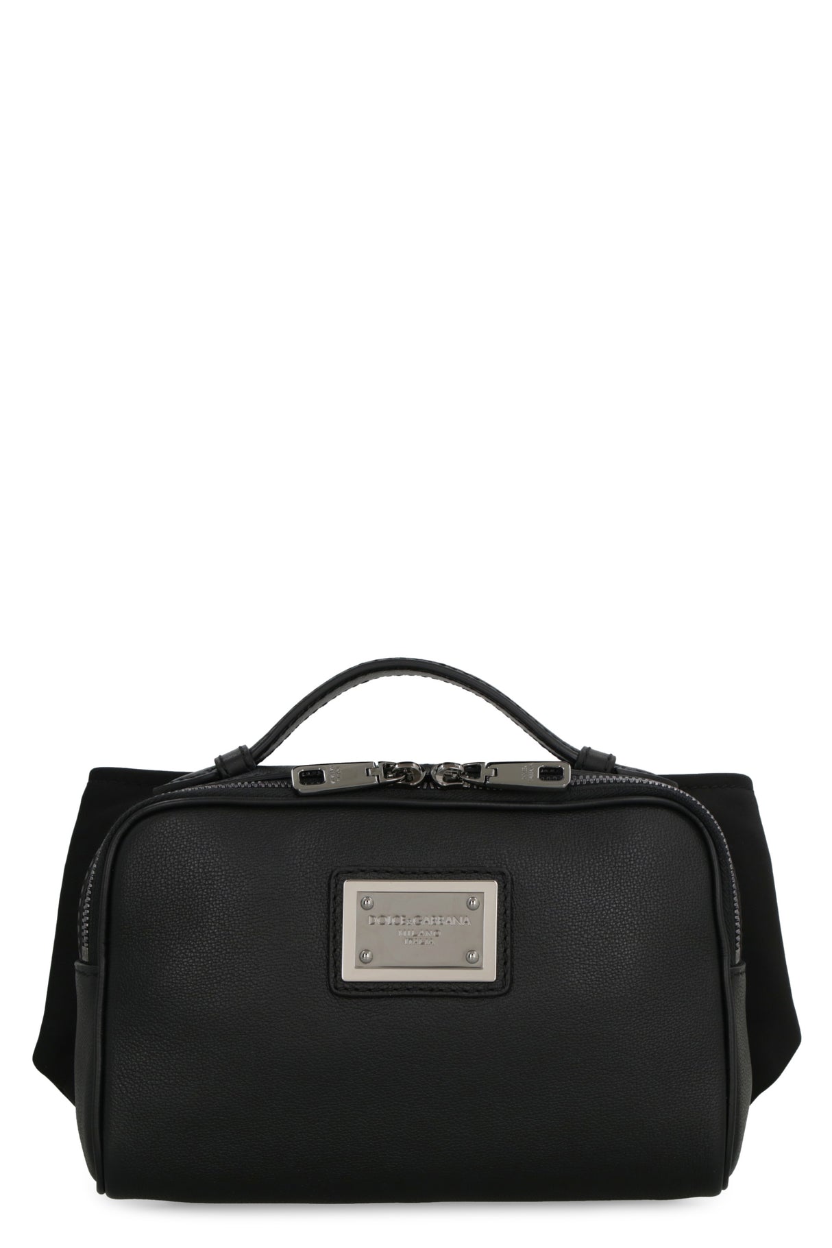 DOLCE & GABBANA Men's Leather Belt Handbag - FW23 Collection