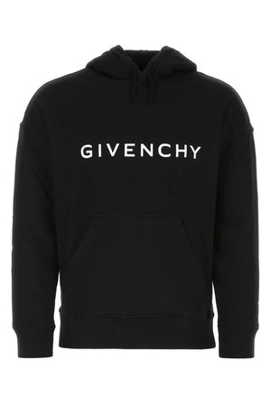 GIVENCHY Slim Fit Hoodie for Men in Black - SS24 Collection
