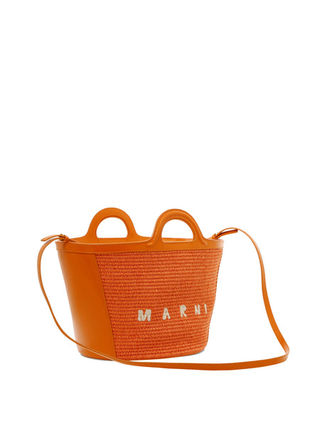 MARNI Tropicalia Handbag - Orange - Women's Tote Bag