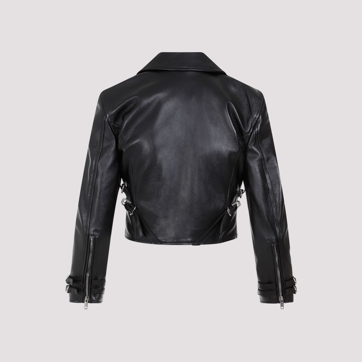 GIVENCHY Classic Black Leather Jacket for Women
