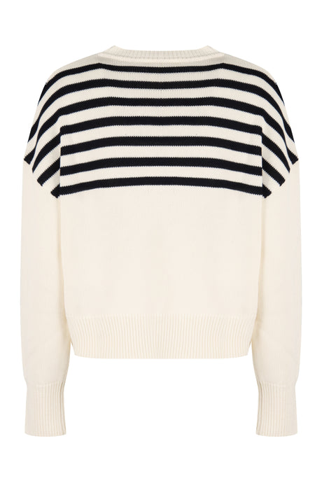 GIVENCHY Luxurious Wool Blend Crew-Neck Sweater