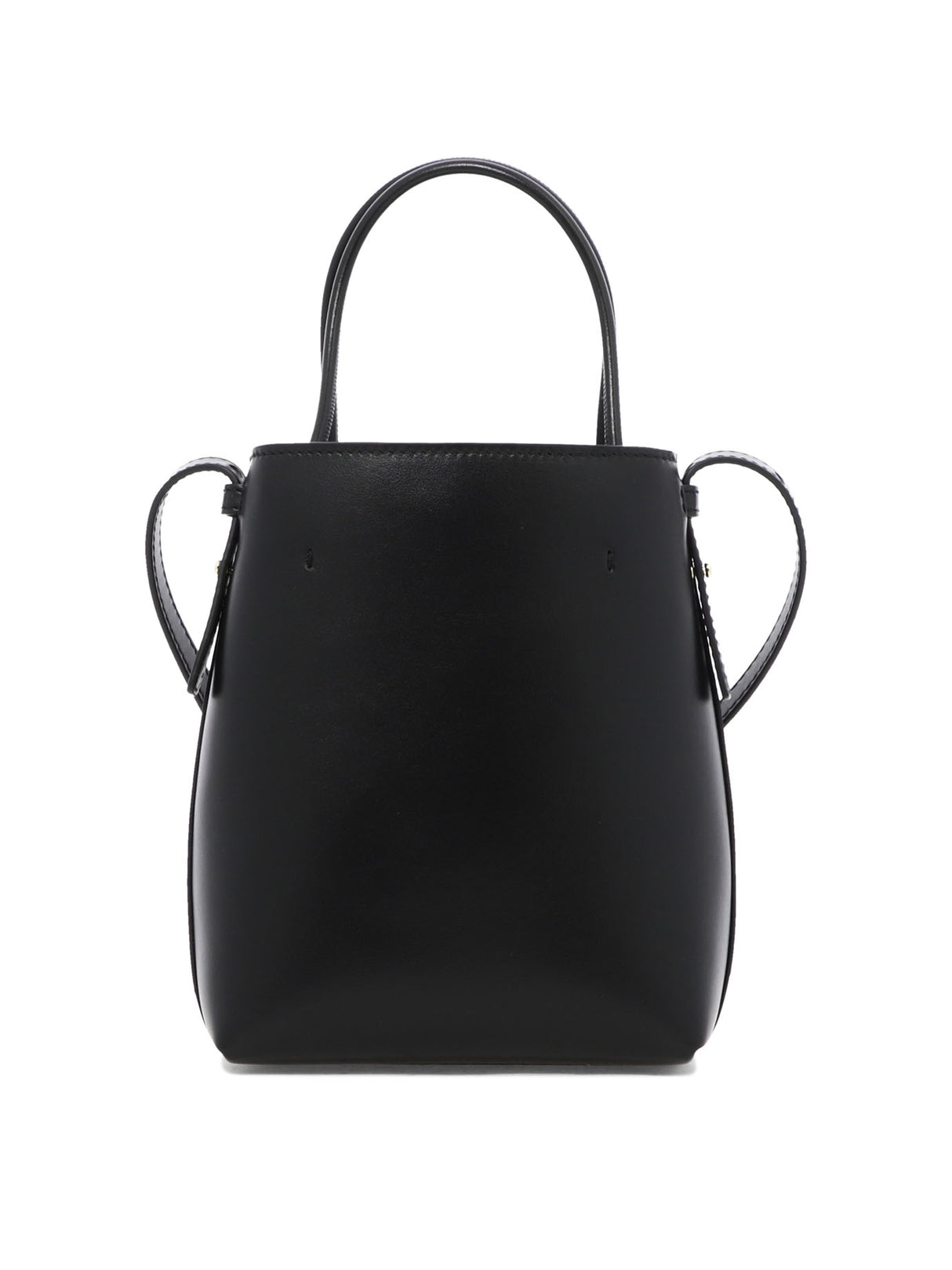 CHLOÉ Sleek Black 100% Leather Bucket Bag for Women - Spring/Summer 2024