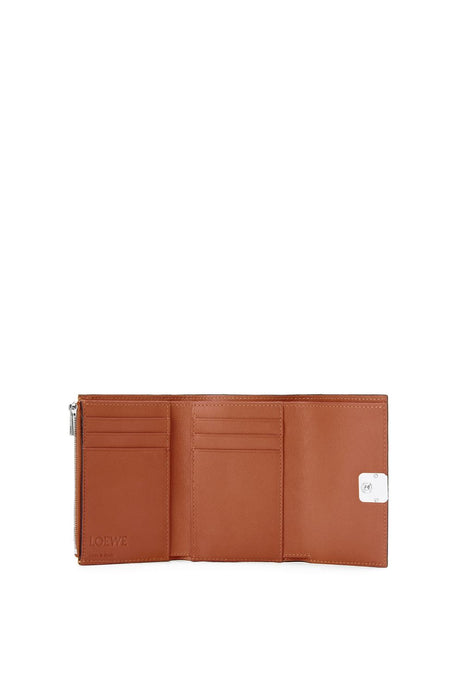 LOEWE Sophisticated Beige Vertical Wallet for Women