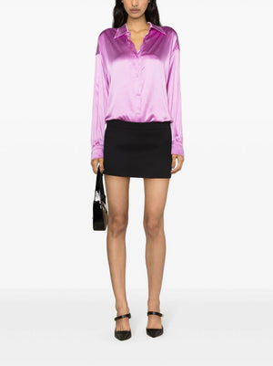 TOM FORD Luxurious Silk Button Up Shirt for Women - Pink & Purple
