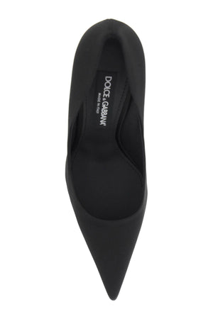 DOLCE & GABBANA Elegant Women's Pumps with Two-Tone Stiletto Heel by The Lollo Line