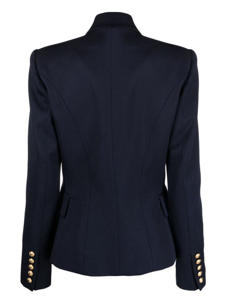 BALMAIN Blue 24SS Outer Jacket for Women