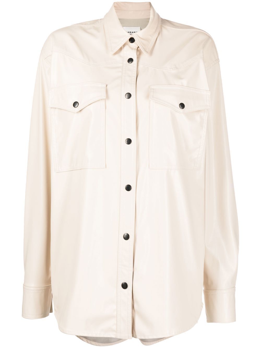 ISABEL MARANT ETOILE White Berny Jacket for Women - Spring/Summer 2024