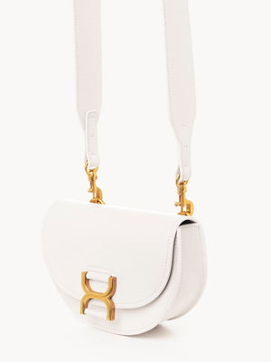 Misty Ivory Leather Shoulder Bag for Women - FW23 Collection