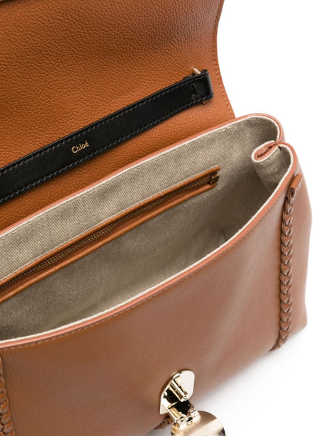 CHLOÉ Brown Leather Shoulder Bag for Women