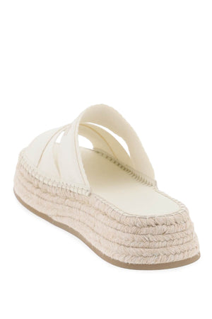 CHLOÉ Eggsheel Wedges for Women in SS24 Collection