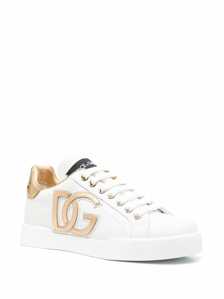 DOLCE & GABBANA Luxurious Portofino Sneakers with High-End Details