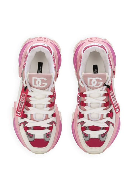 粉紅與白色低幫女鞋 - SS24 系列