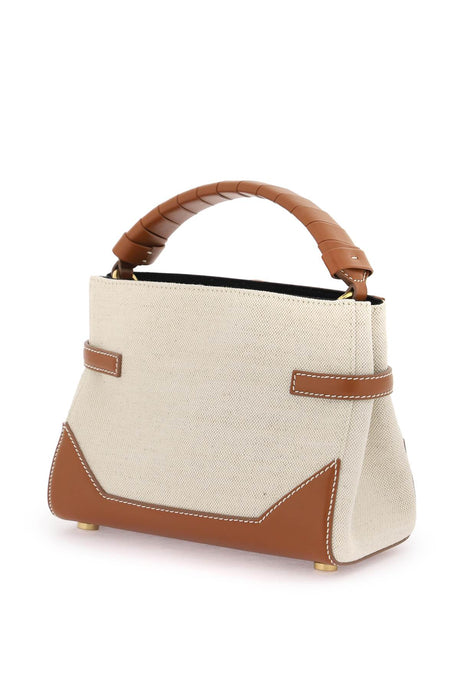 Luxurious B-Buzz 22 Top Handle Handbag for Women by BALMAIN